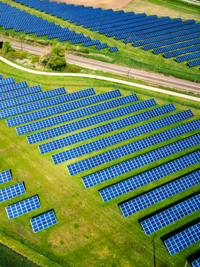 Solar farm aerial inspection